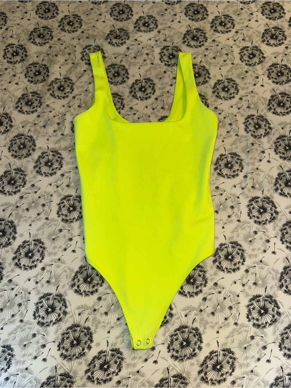 Neon Yellow  Good American Bodysuit